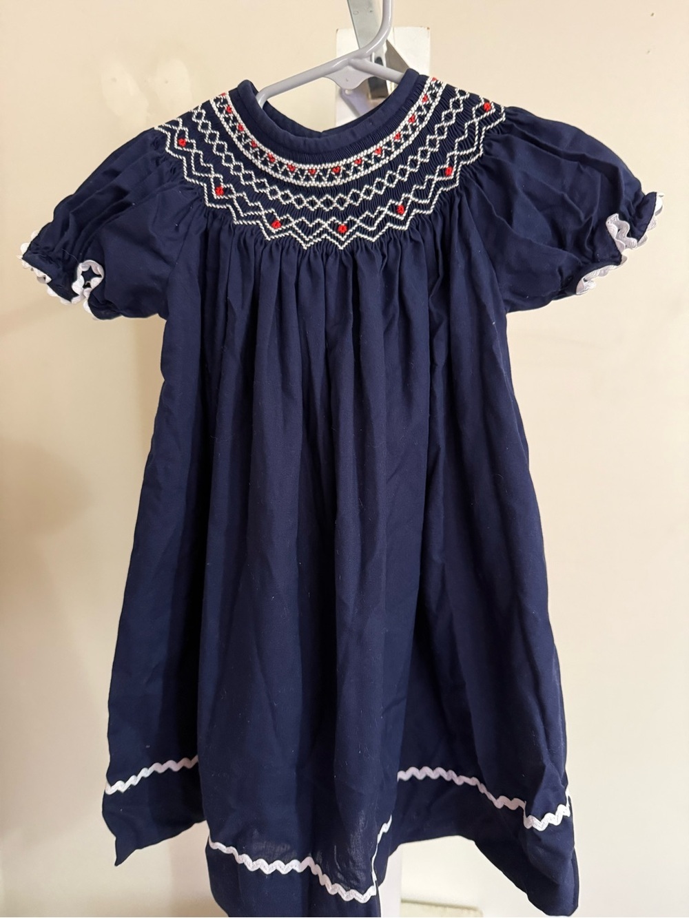 Southern Sweet Smocked Bishop Dress